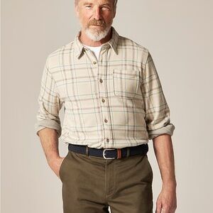 Lightweight Seaboard soft-knit shirt—Mike Birch Yellow—Size Large